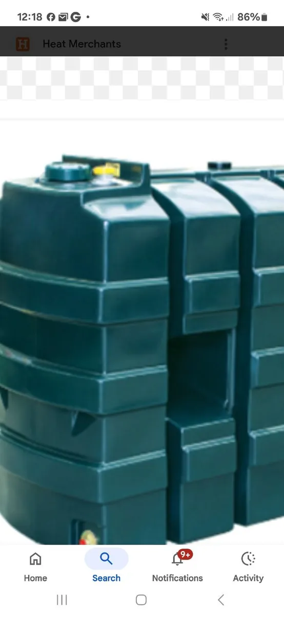 Kerosene Tank like new - Image 1