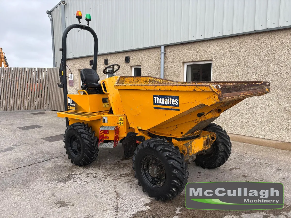 2020 Thwaites 3 Tonne Swivel Dumper - Image 1