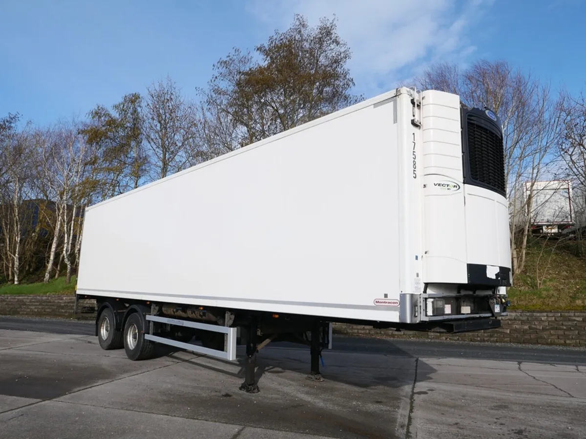 2017 Montracon Fridge Box 2 Axle T2-01963 - Image 1