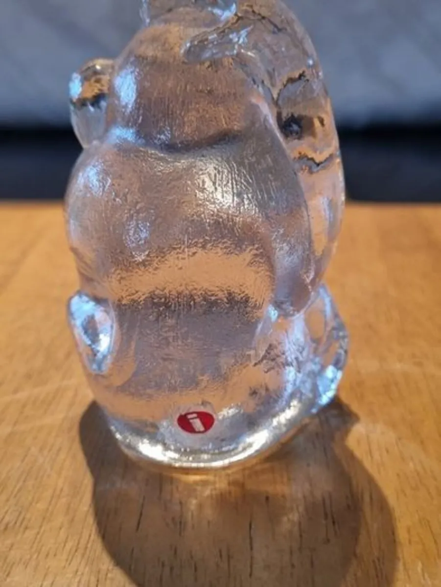 Iittala Finland glass monkey - Image 3