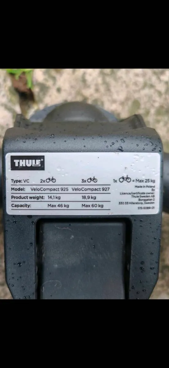 Thule bike rack - Image 2