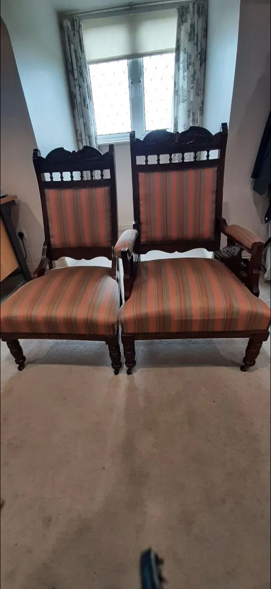 Beautiful King and Queen chairs