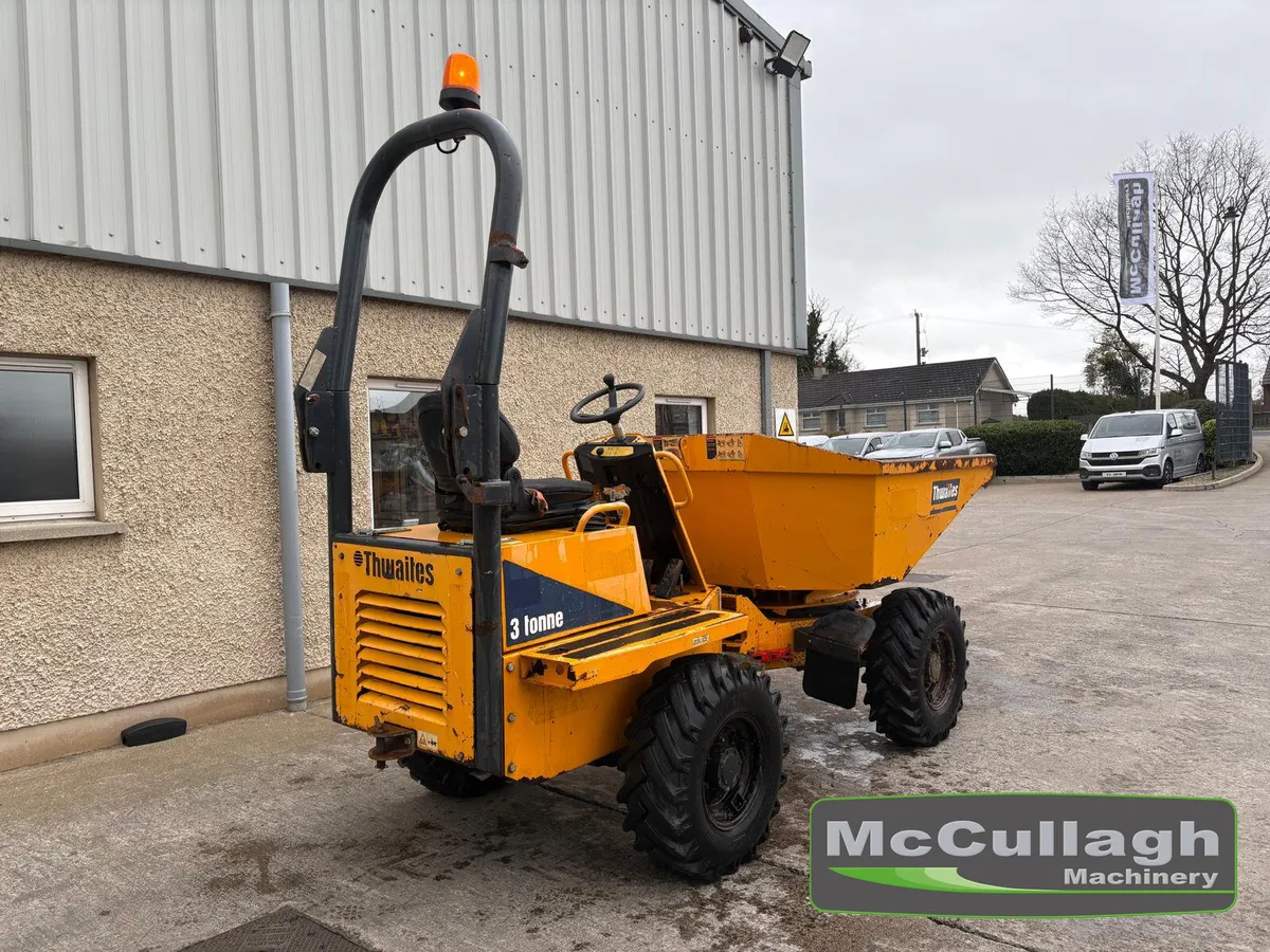 2017 Thwaites 3ton Swivel Dumper - Image 4