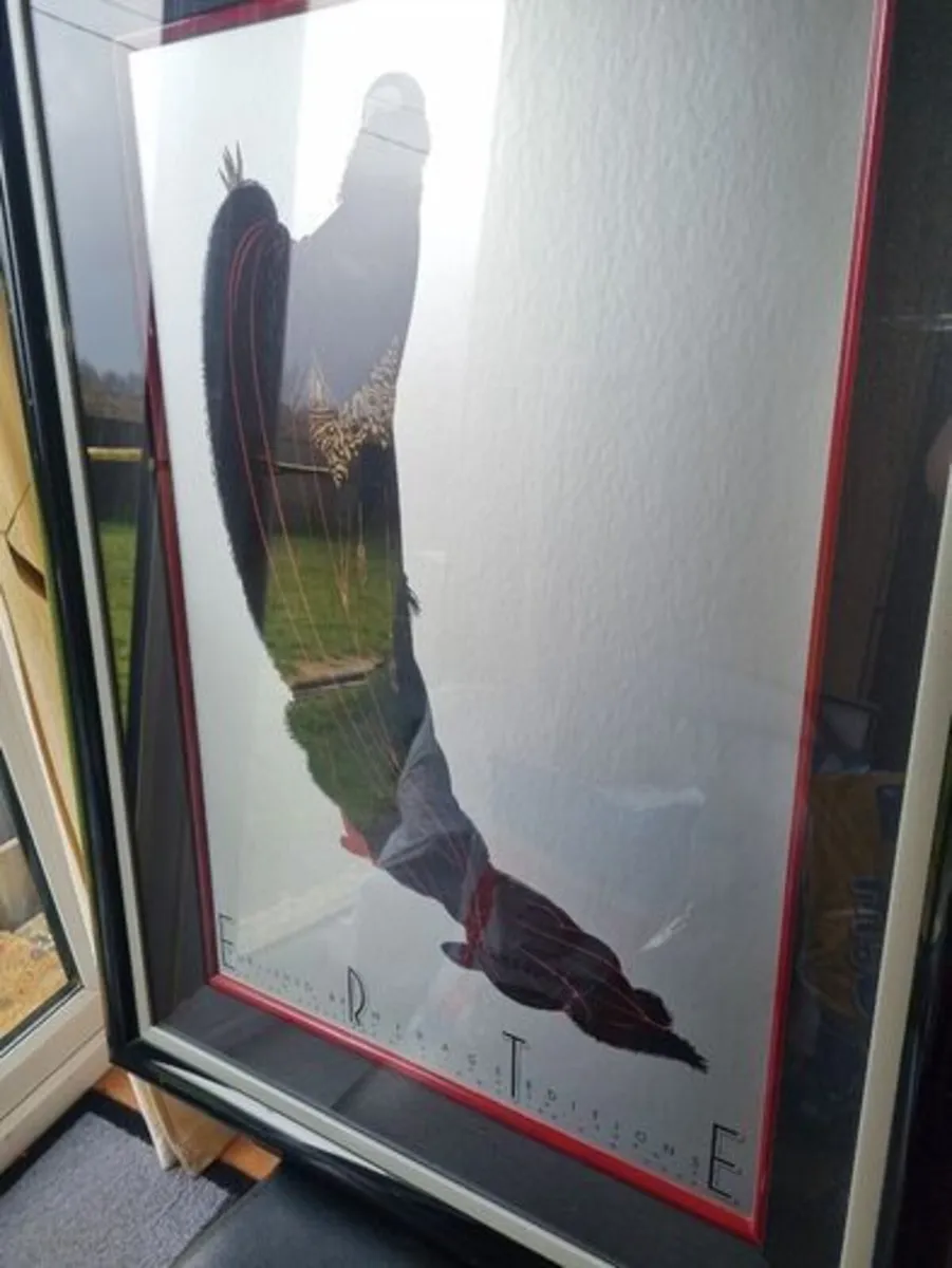 Framed Serigraph- ERTE Published In 1980 By Mirage - Image 4