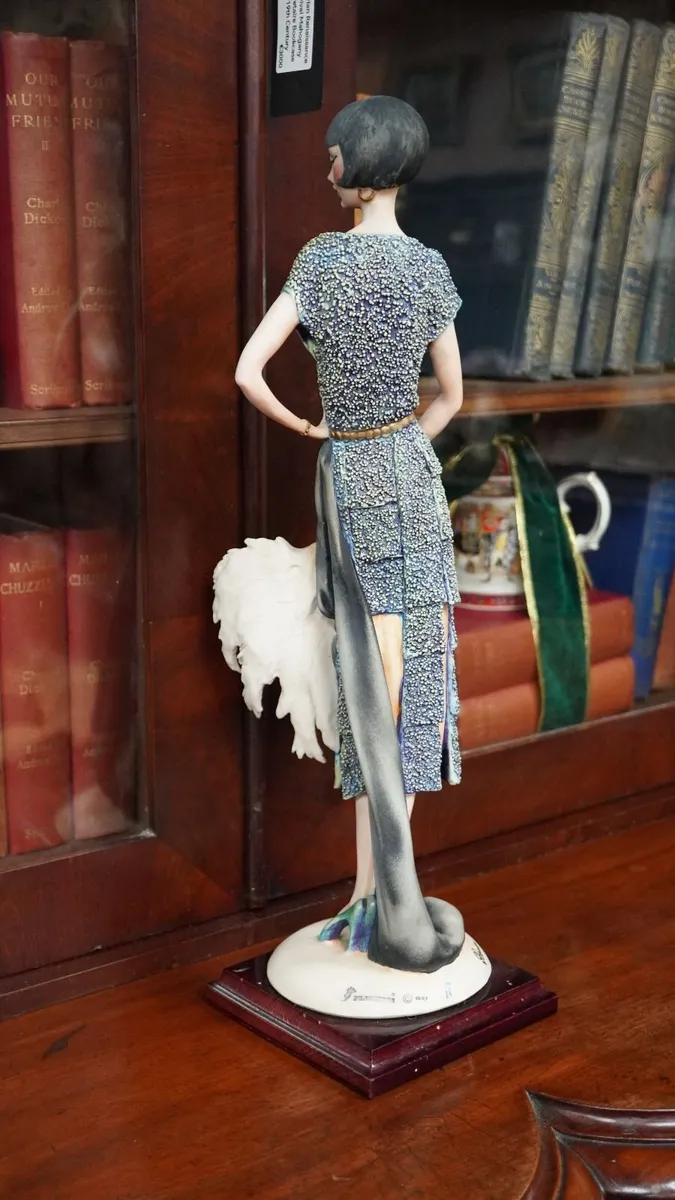 Giuseppe Armani Florence Lady with Fan Figurine - Image 4