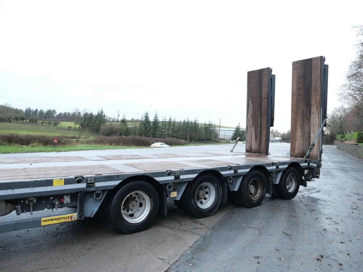 2014 Faymonville Extendable Low Loader T2-01961 - Image 4