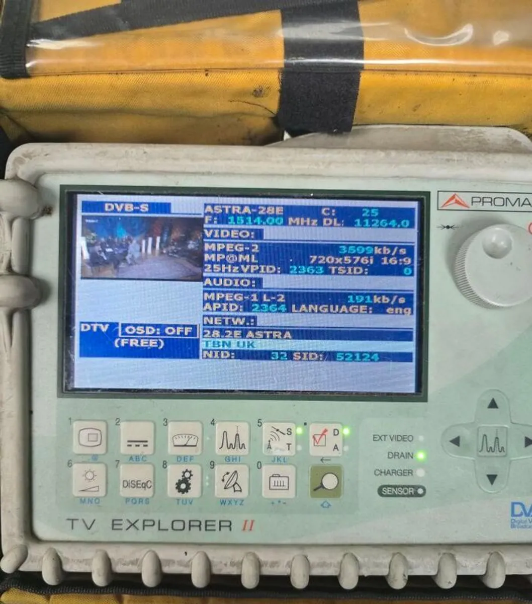 Promax TV Explorer 2 Terestial/Satellite meter - Image 3