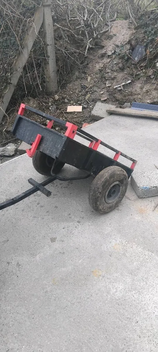 Dino go cart and berg tipping trailer - Image 2