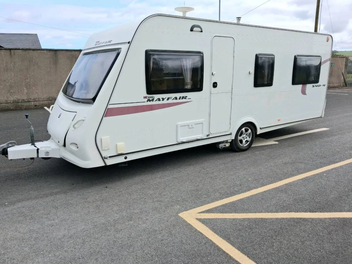 2010 Elddis Mayfair Fixed Bed Caravan - Image 1