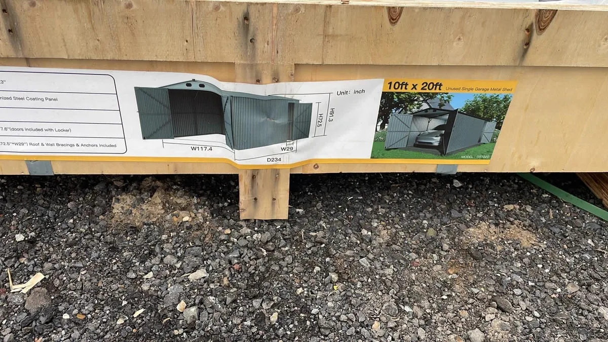 10x20 garden shed - Image 1