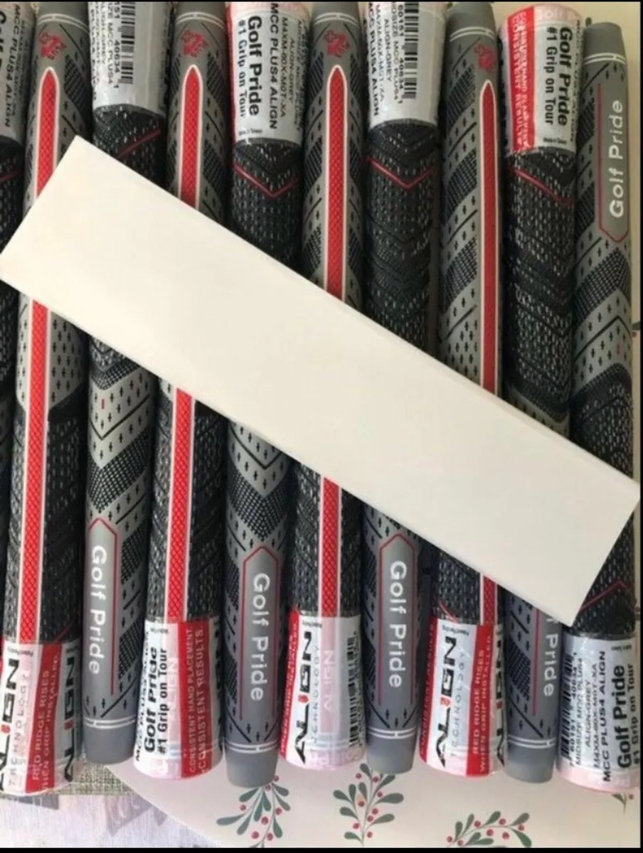 (10) Midsize Golf Pride Align + 4 Grips - Image 1