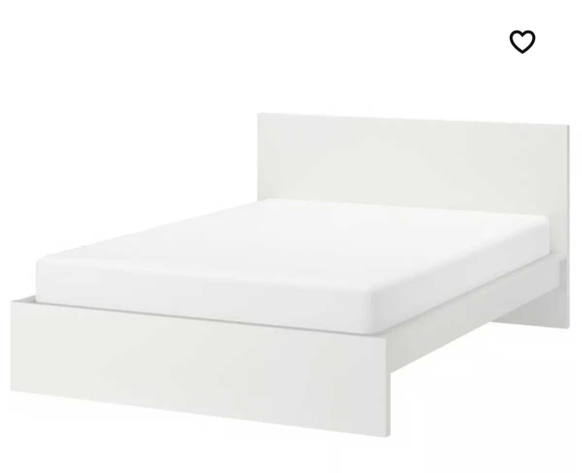 Bed frame and mattress - Image 1