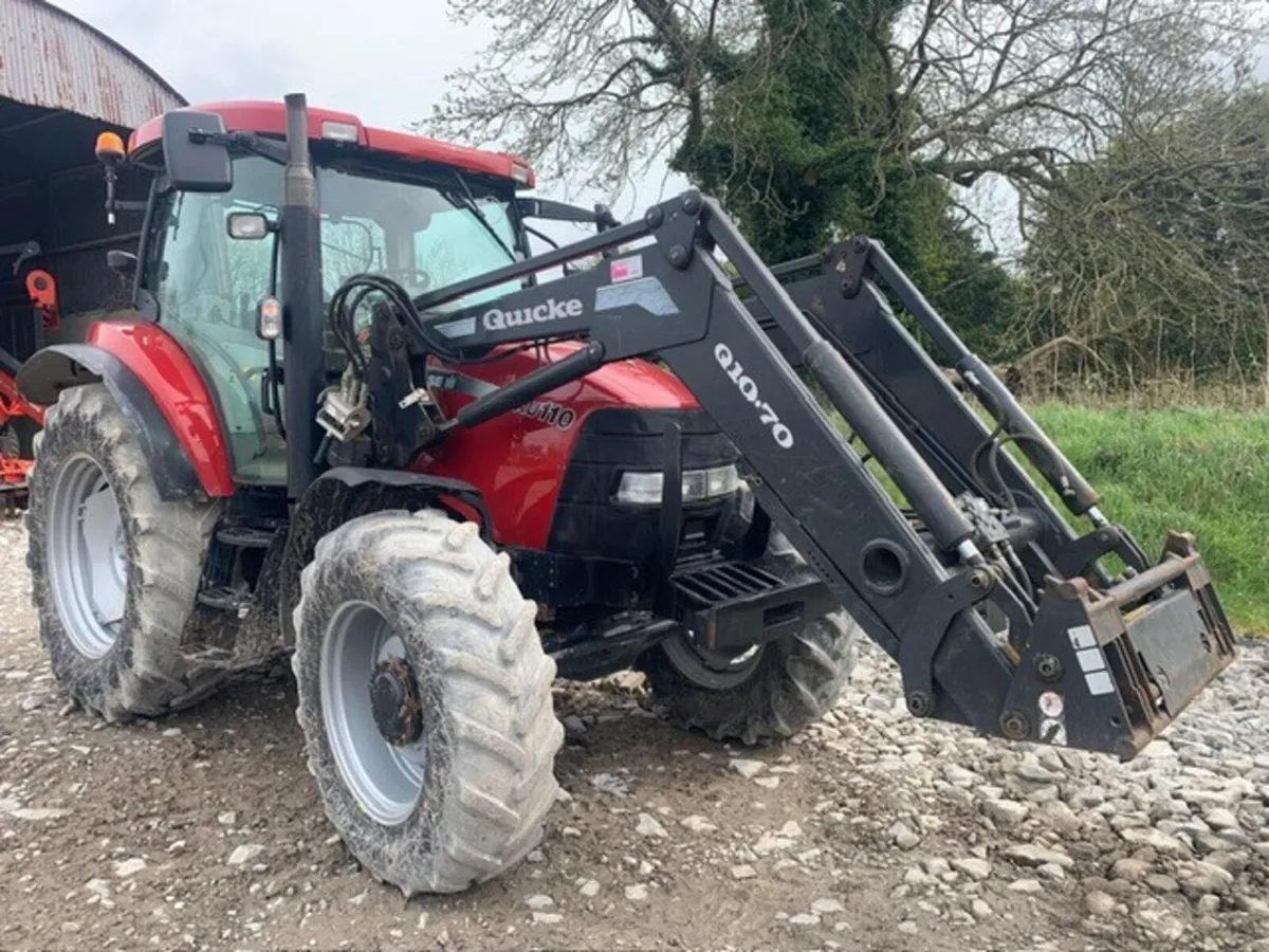 CASE MXU110 + QUICKE Q10.70 LOADER - Image 2