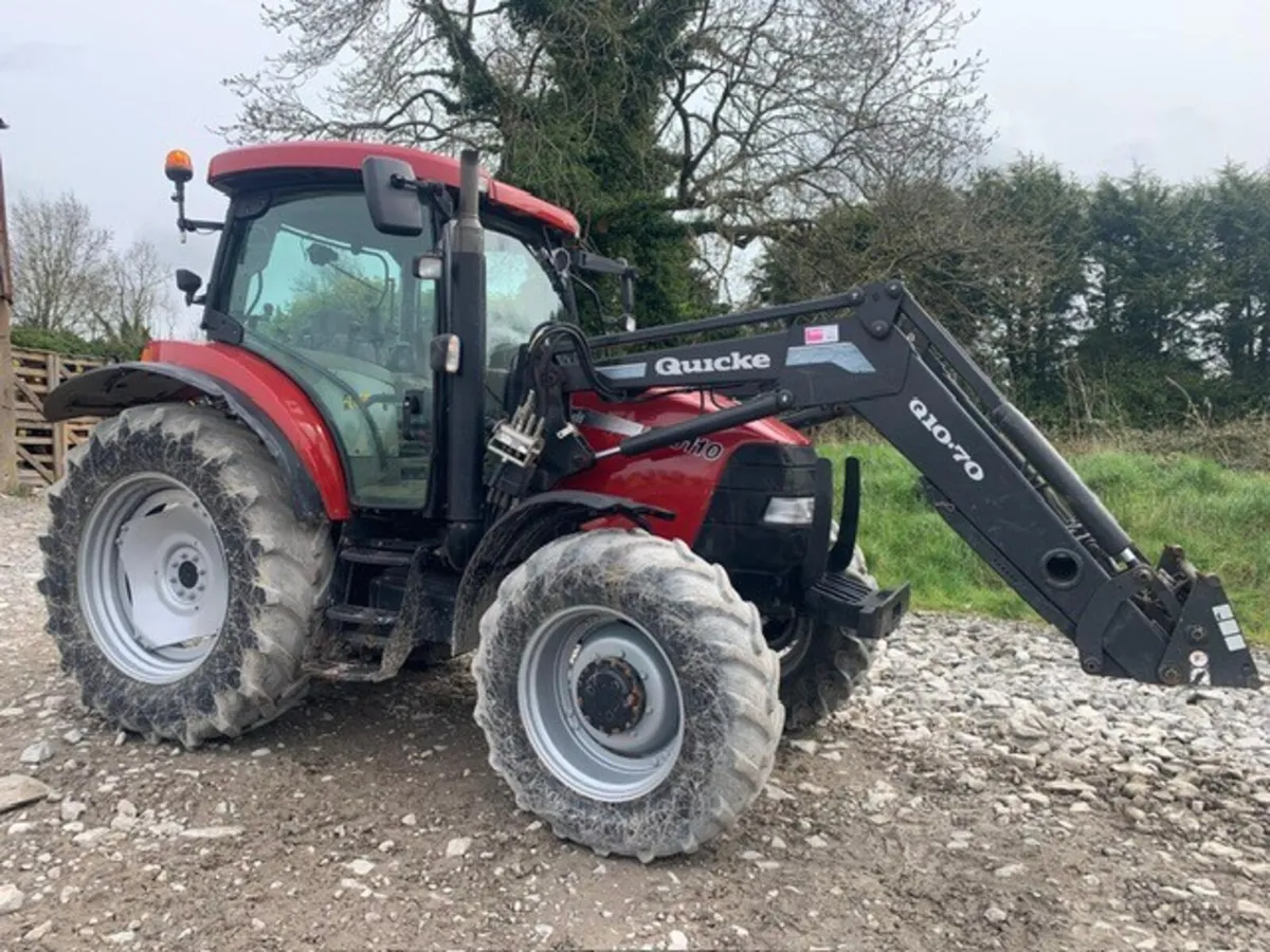 CASE MXU110 + QUICKE Q10.70 LOADER - Image 1