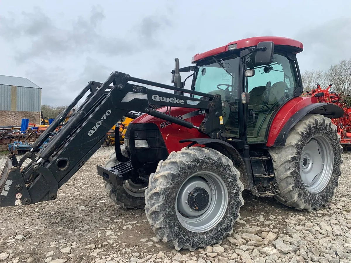 CASE MXU110 + QUICKE Q10.70 LOADER - Image 4
