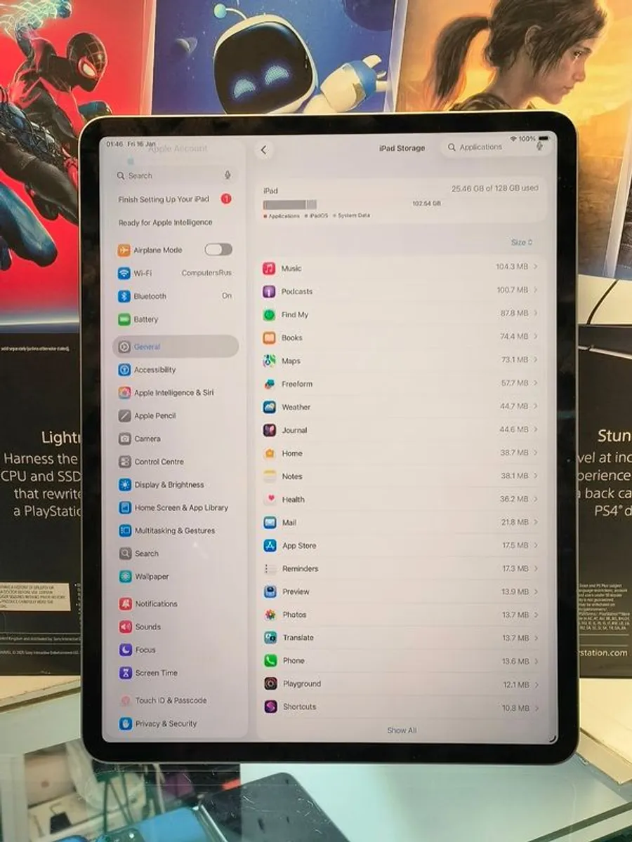 Apple iPad Air 13" M2 (A2898) 128GB - Space Grey, WiFi - Image 4