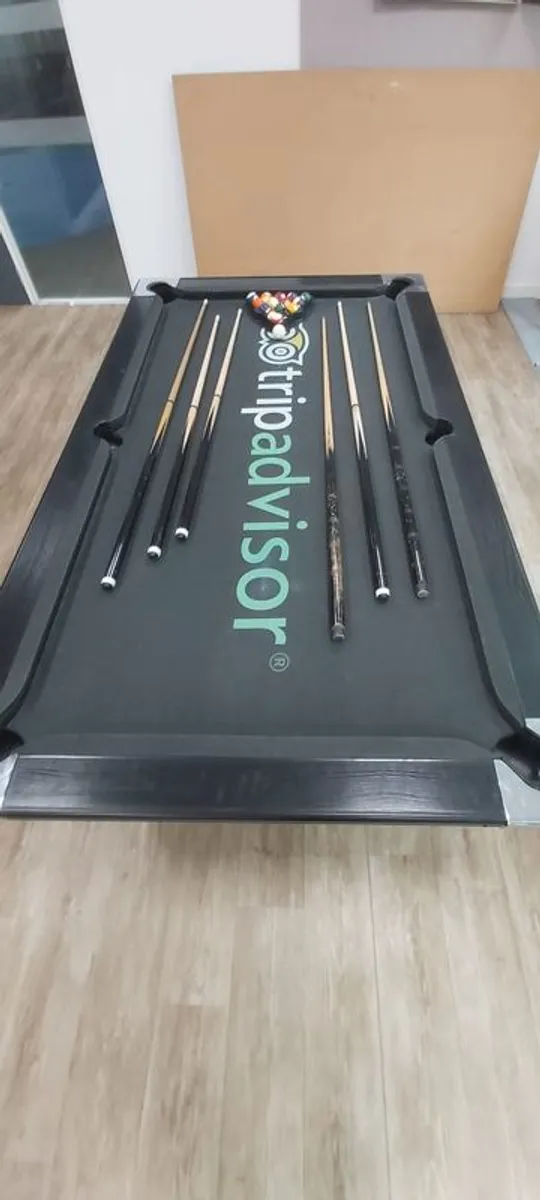 Professional Pool Table, Italian Slate Bed - Image 1