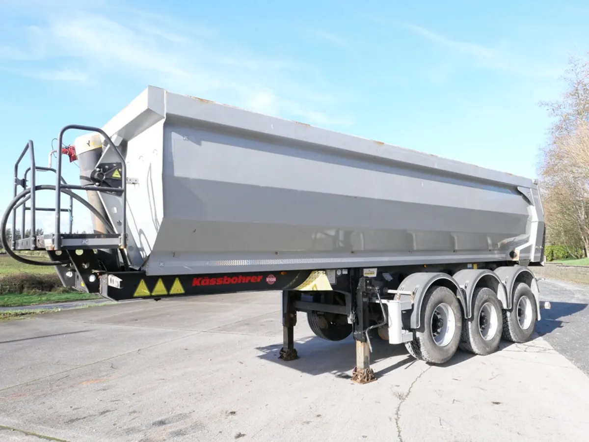 2018 Kassbohrer Tipping Trailer T2-01957 - Image 3