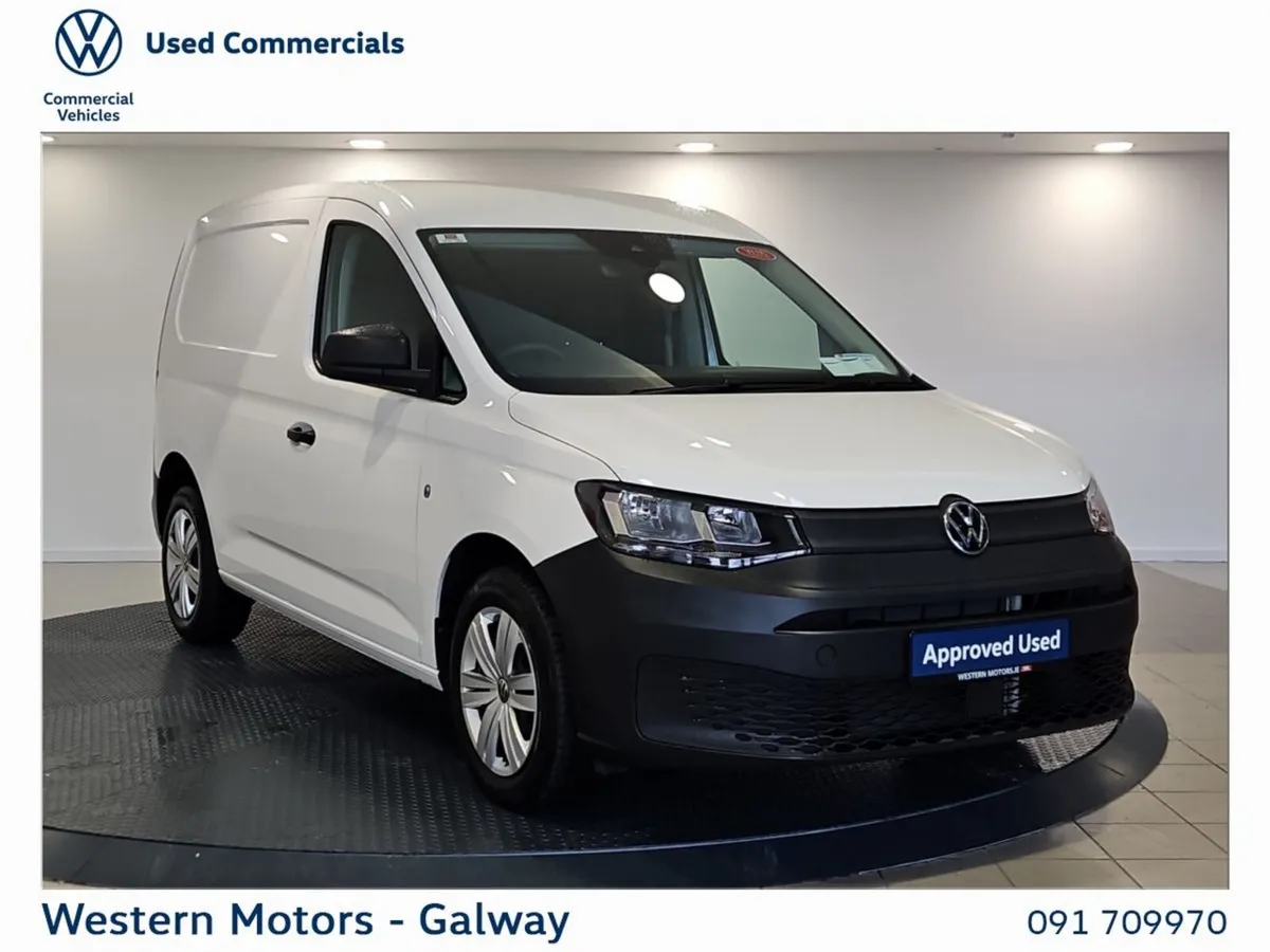 Volkswagen Caddy Cargo 102HP. CVRT'ed, Aircon, Rea - Image 1
