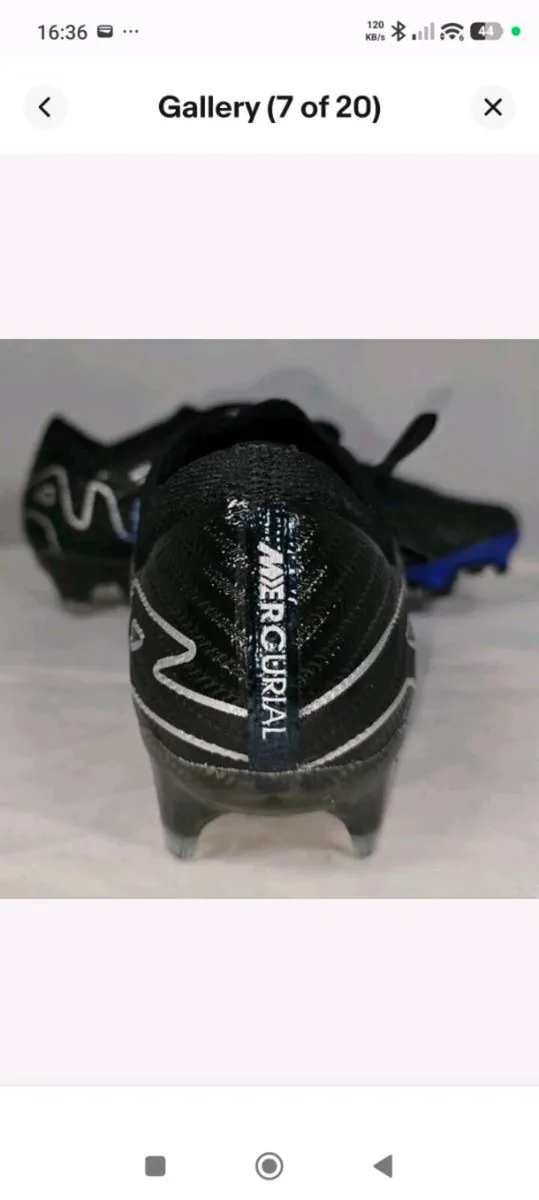 Men's Nike Air Zoom Mercurial Vapor 15 Elite  UK 9 - Image 3