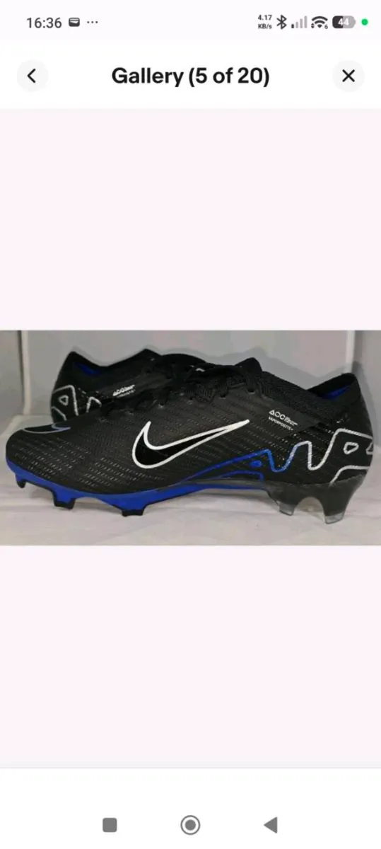 Men's Nike Air Zoom Mercurial Vapor 15 Elite  UK 9 - Image 1