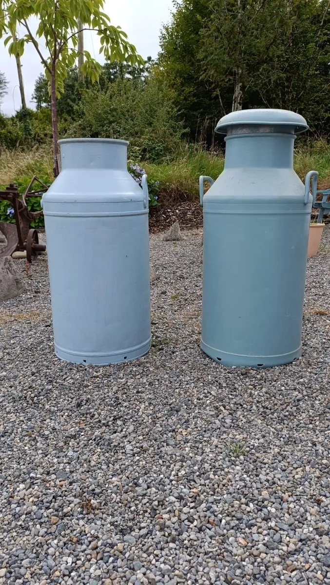 Vintage Creamery Cans - Image 2