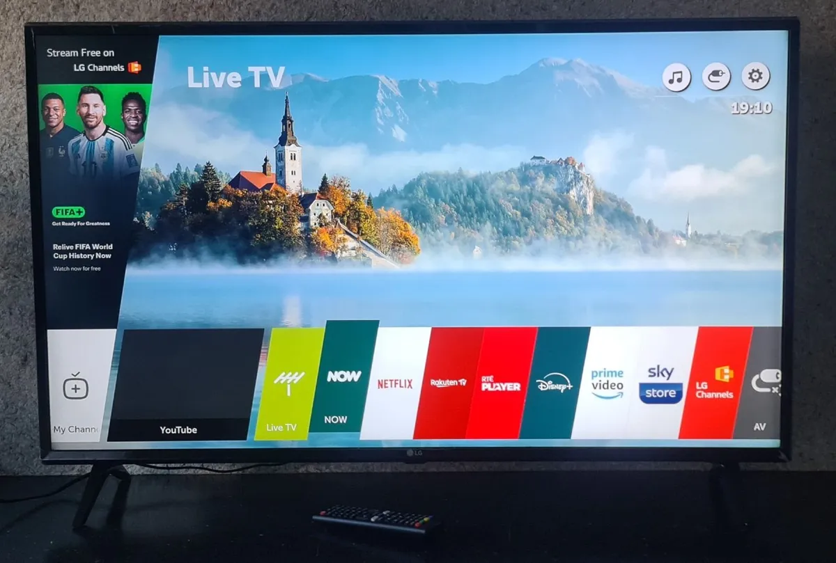 FOR SALE – LG 43" 4K Smart TV | Model: LG43UJ634V - Image 1
