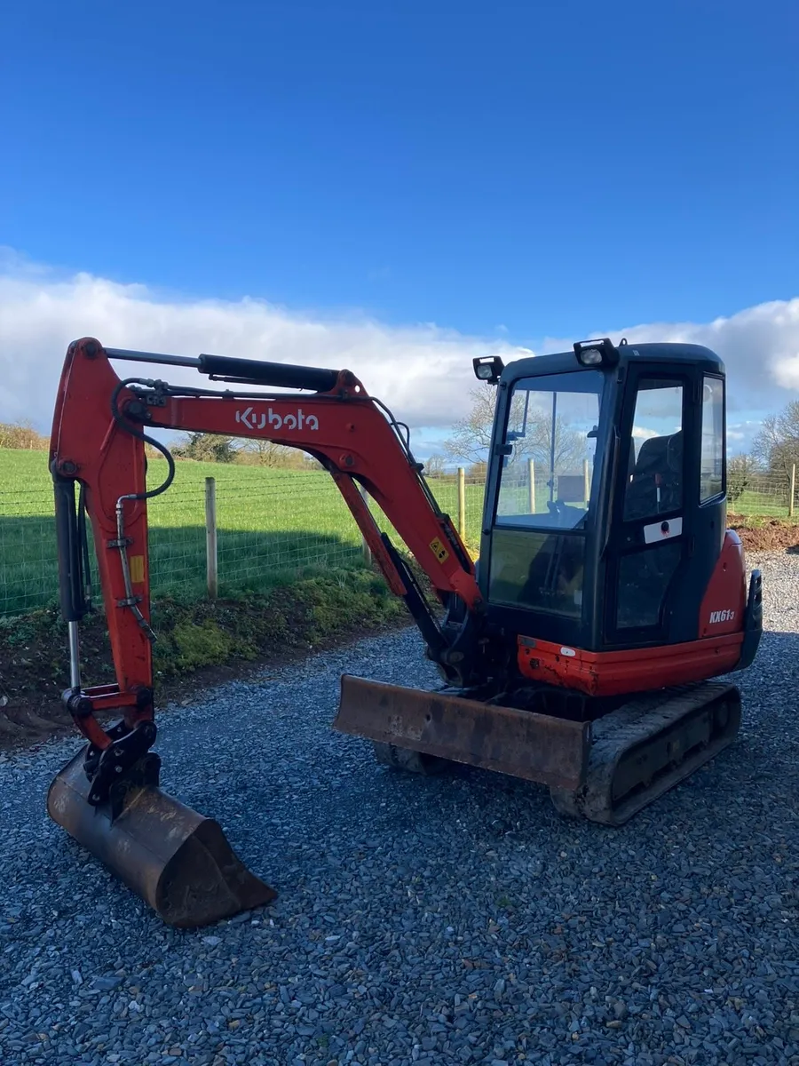 2016 Kubota kx61-3 digger - Image 2