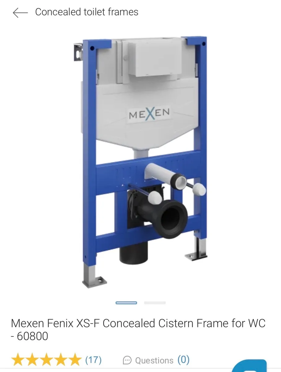 Wall hung toilet brand new in box - Image 2