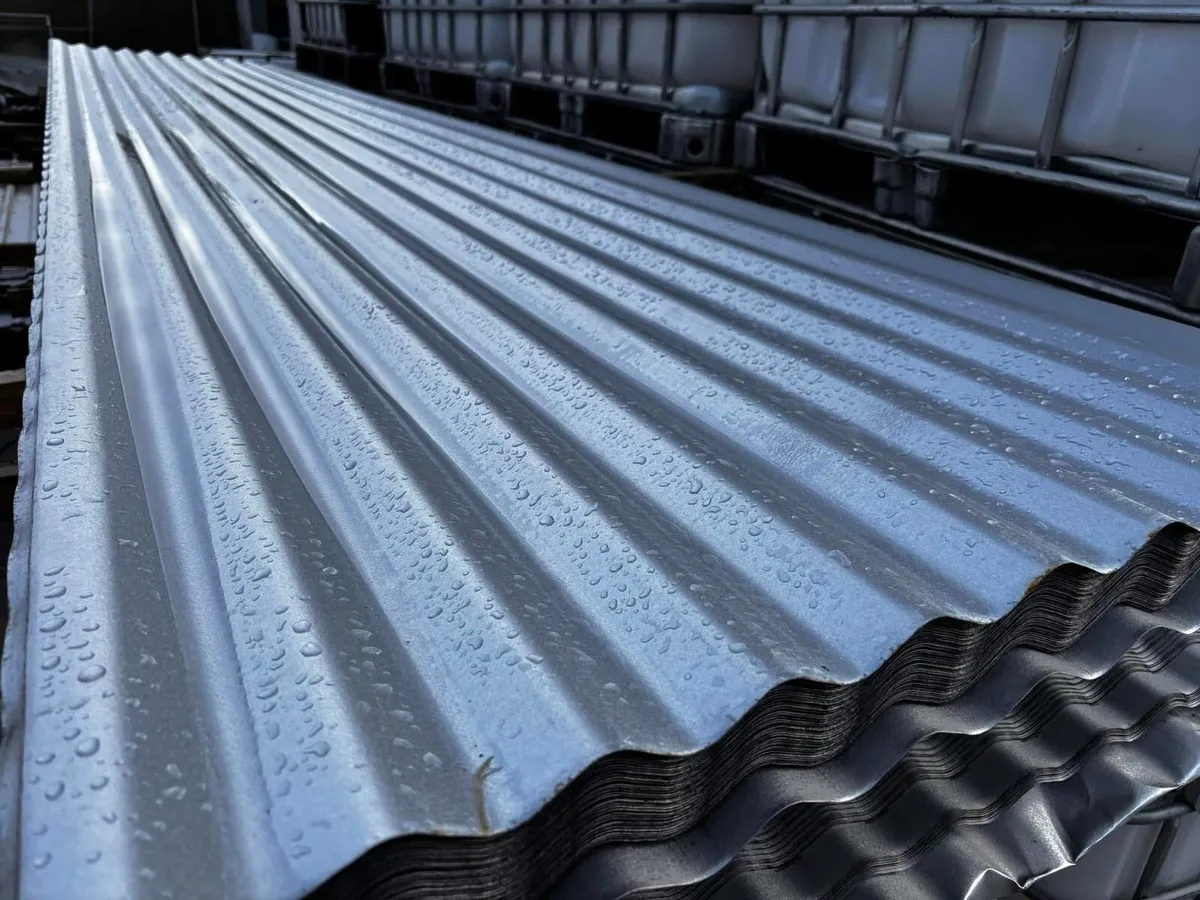 Galvanised corugated cladding - Image 3