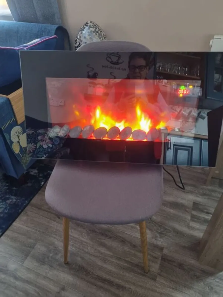 Electric fire. Aspen wall mounted electric fire Now Reduced to fifty euro - Image 4