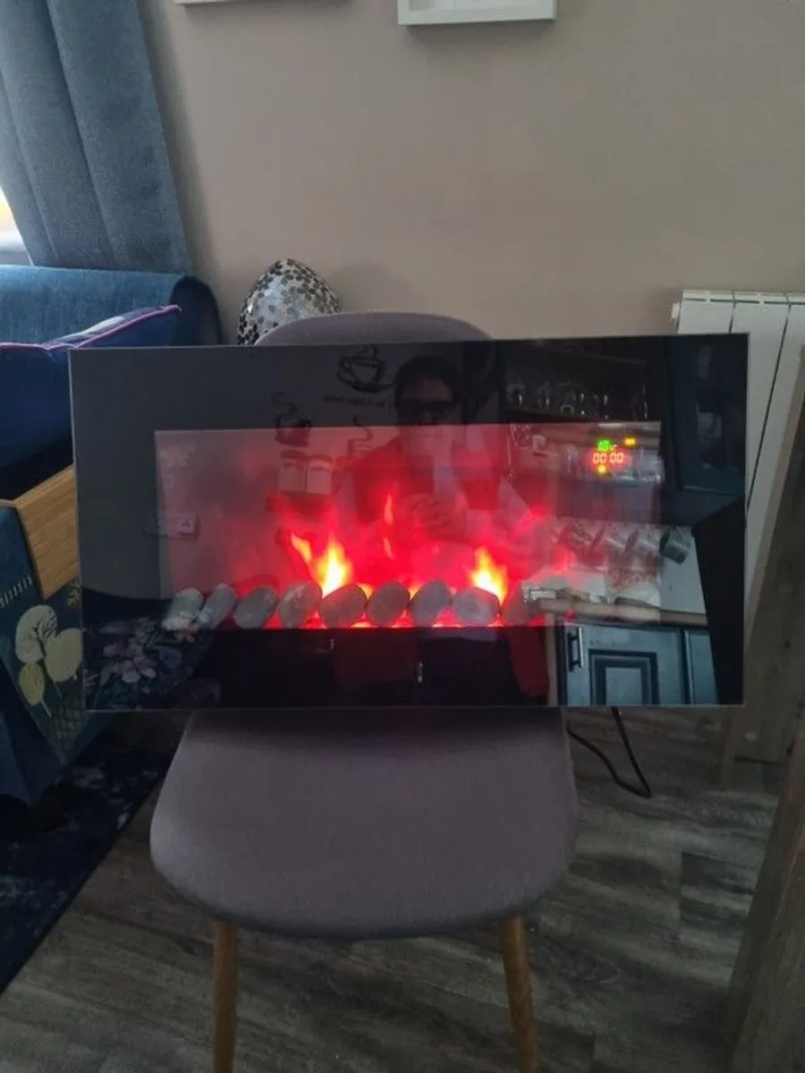 Electric fire. Aspen wall mounted electric fire Now Reduced to fifty euro - Image 2