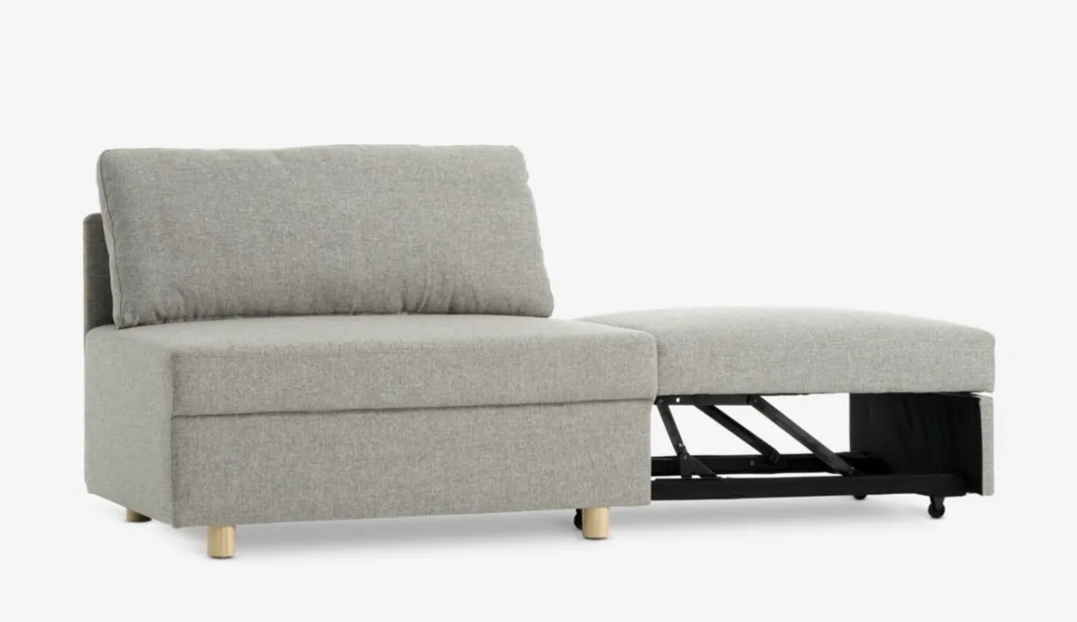 Grey sofa bed - Image 2