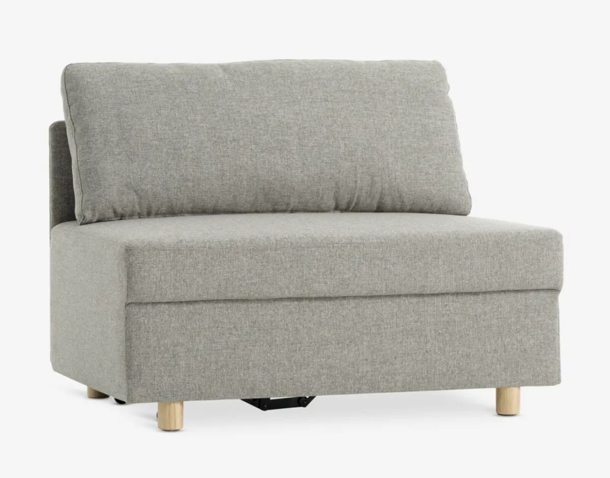 Grey sofa bed - Image 4