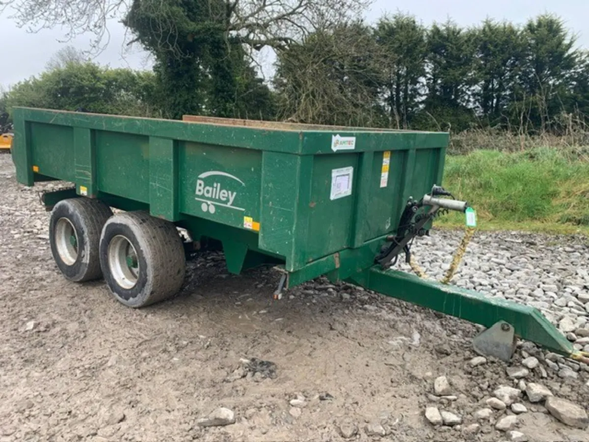 BAILEY CT10 DUMP TRAILER - Image 1