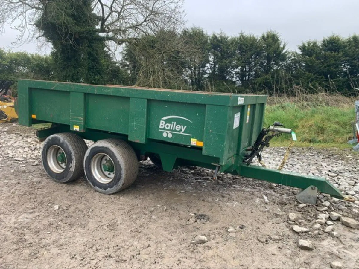 BAILEY CT10 DUMP TRAILER - Image 2