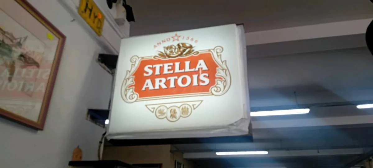 Stella Artois Light Up Sign