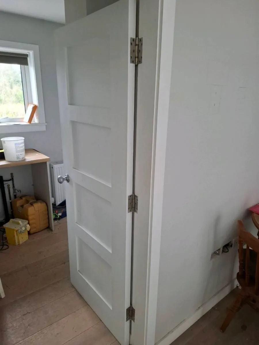 4 panel doors + Handles/Hinges - Image 3