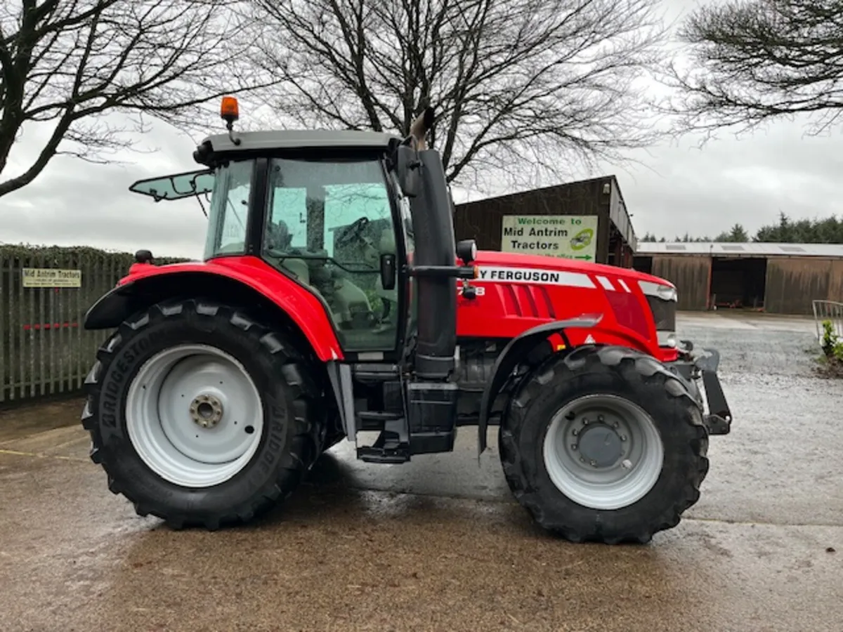 Massey Ferguson 7718 Dyna-6 c/w Front links & PTO - Image 2