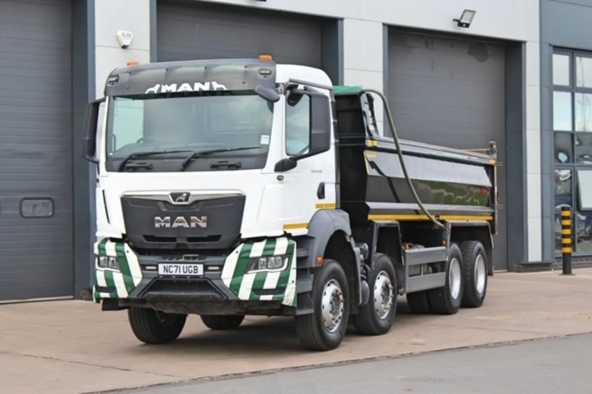 2021 MAN TGS 35.430 8X4 STEEL BODY TIPPER - Image 3