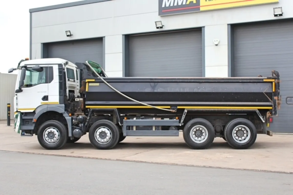 2021 MAN TGS 35.430 8X4 STEEL BODY TIPPER - Image 4