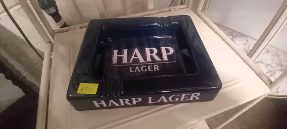 Vintage Harp Ash Tray - Image 1