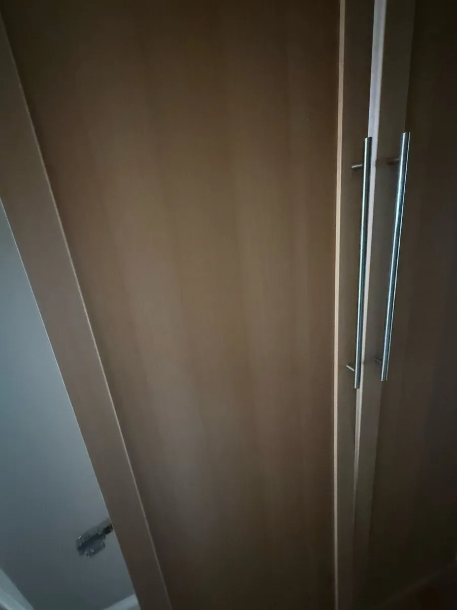 2 wardrobe/Press Beech Shaker Doors - Image 3