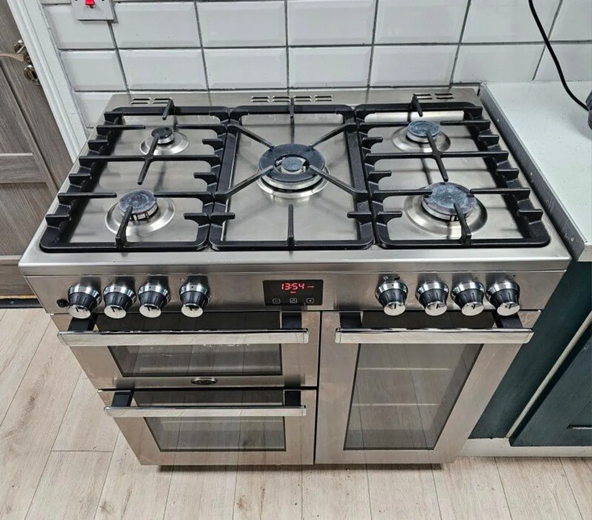 Belling Cookcentre 90DFT Gas Stainless Steel - Image 4