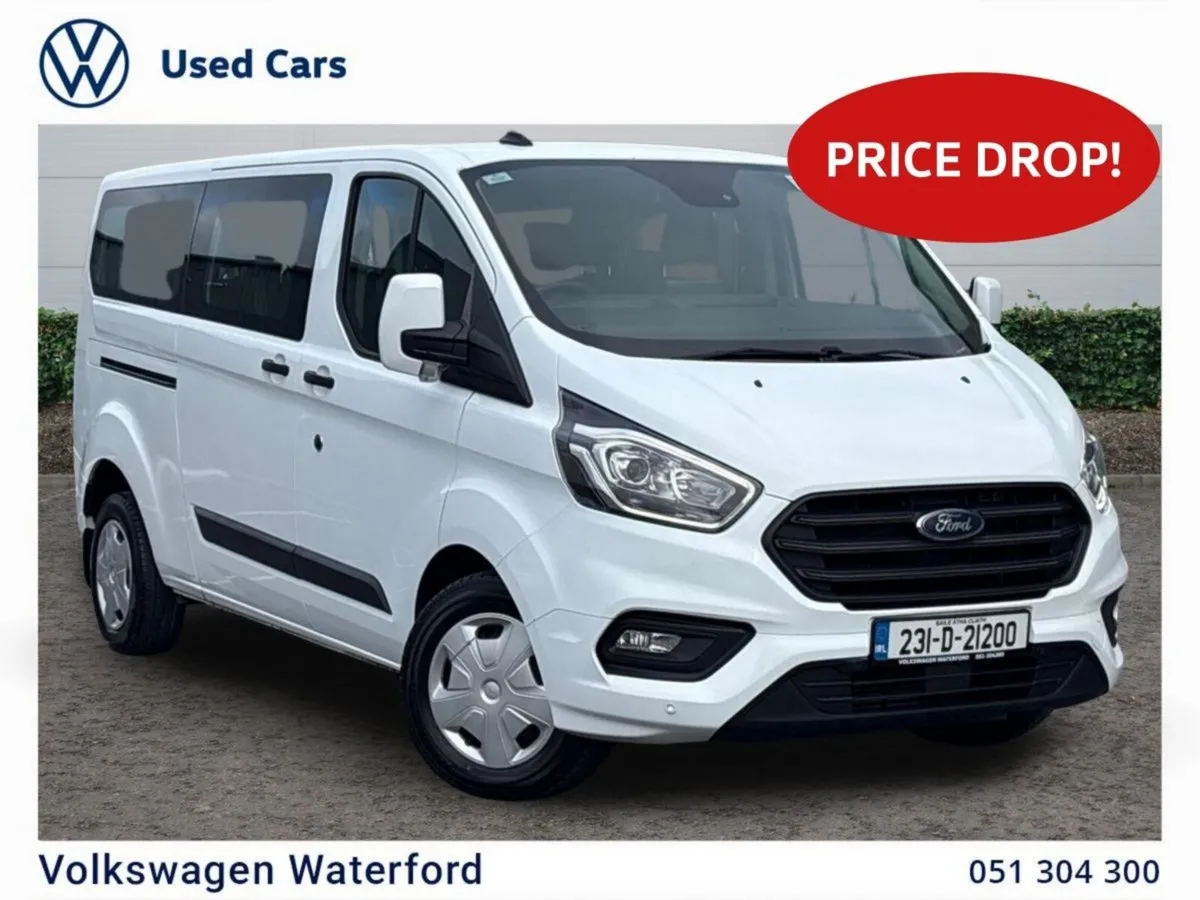 Ford Transit Custom 9 Seat AUTO M1 320 L T - Image 1