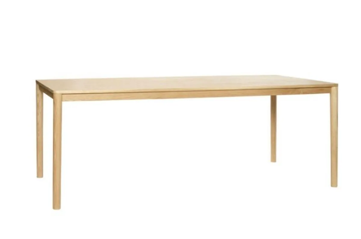 Oak dining table - 8 seater - Image 1