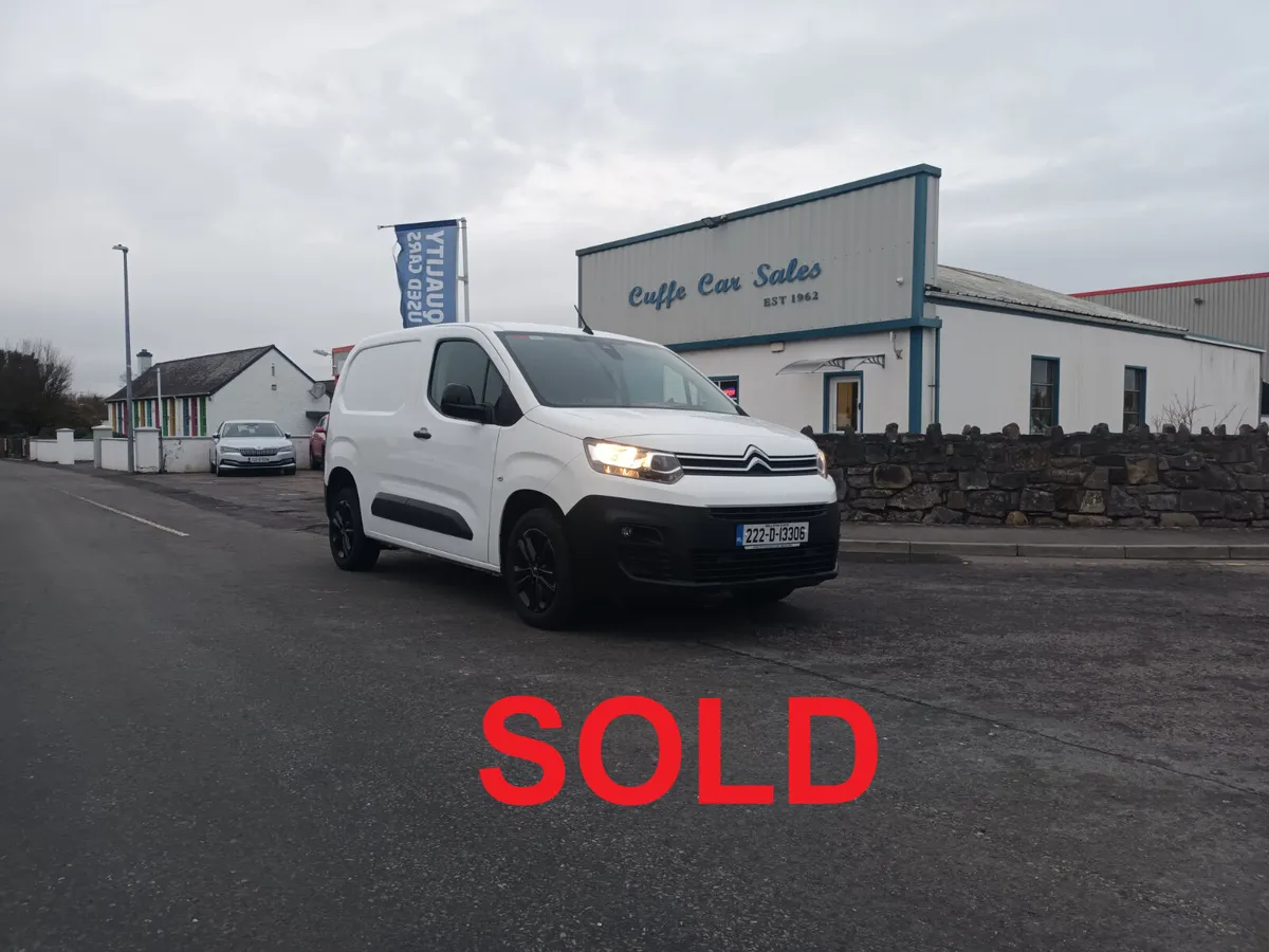 2022 CITROEN BERLINGO ENT PREMIUM BLUEHDI 100 MWB - Image 1