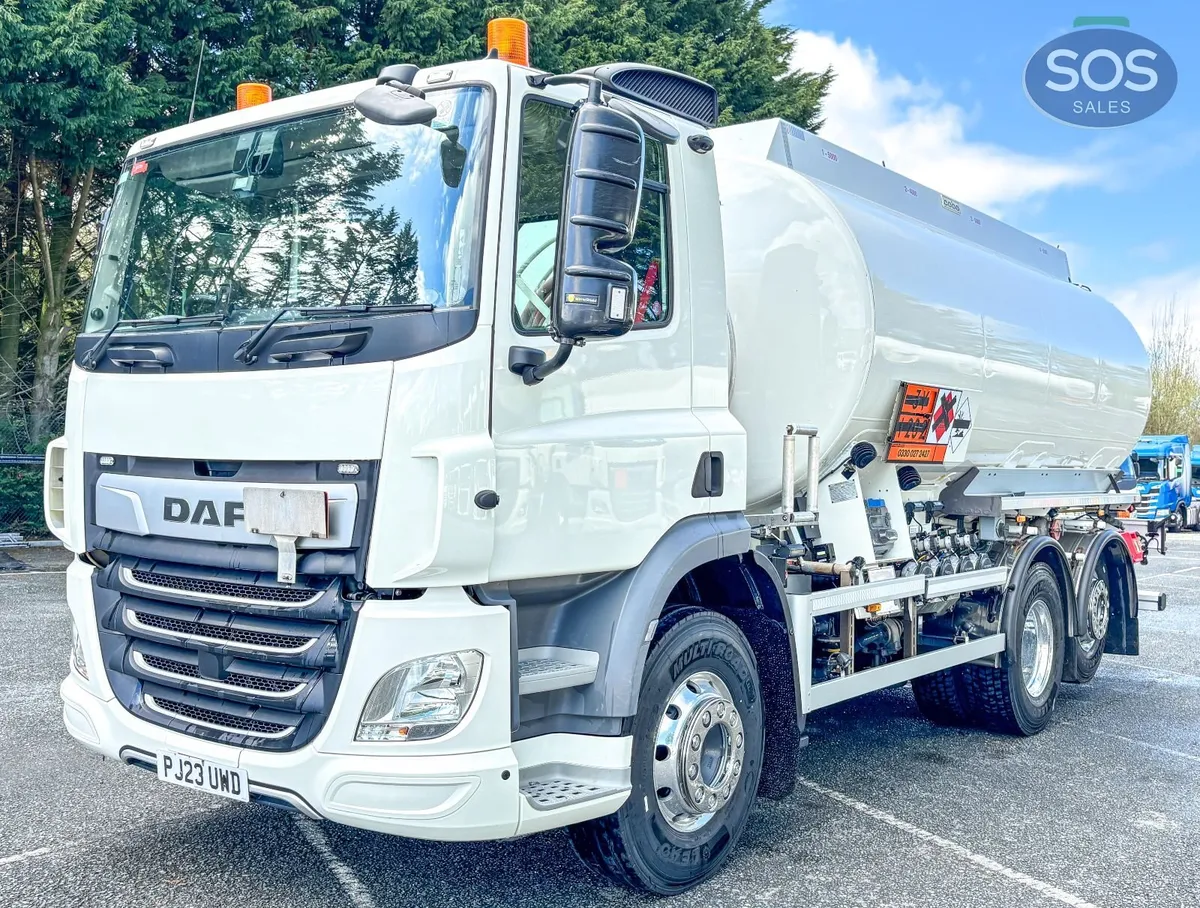 2023 DAF CF 340 FAR Rigid Tanker - Image 1