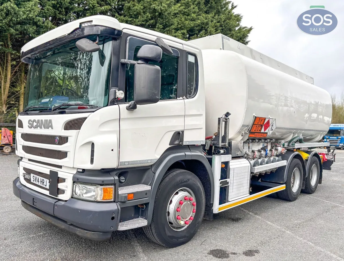 2014 Scania P360 Rigid Tanker - Image 1