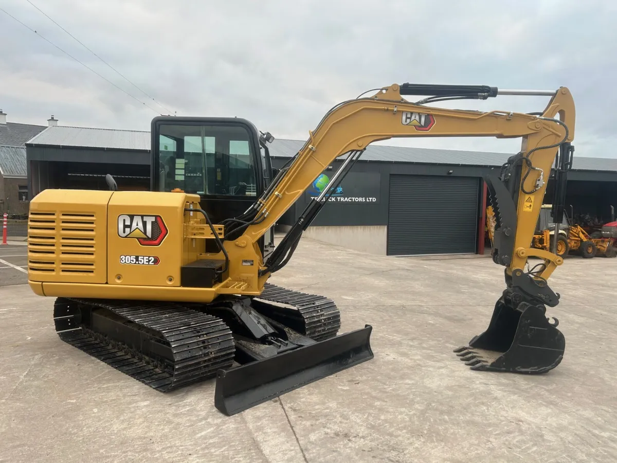 (2019) Caterpillar 305.5E2 On New 600mm Pads - Image 1